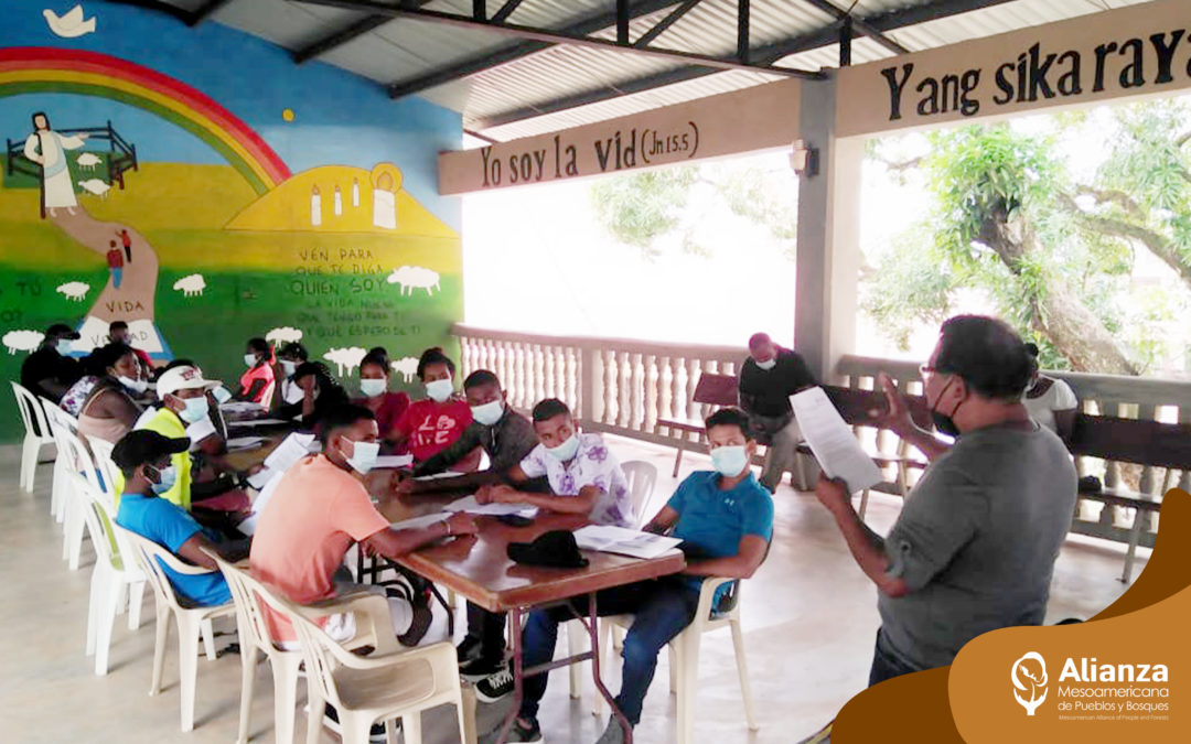 Mesoamerican Leadership School reactivates its training workshops in the Honduran Mosquitia