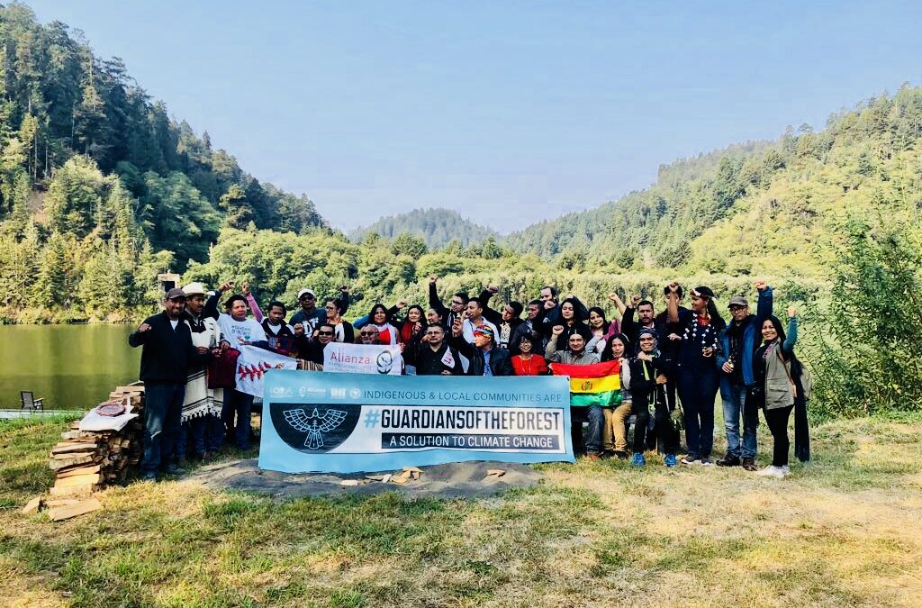 Líderes indígenas y forestales de Mesoamérica visitan tribu Yurok